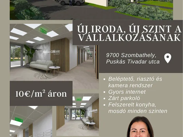 Kiadó kereskedelmi és ipari ingatlan Szombathely, Picktelep 71 nm