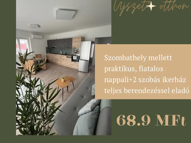 Eladó ház Szombathely, Szentkirály 65 nm