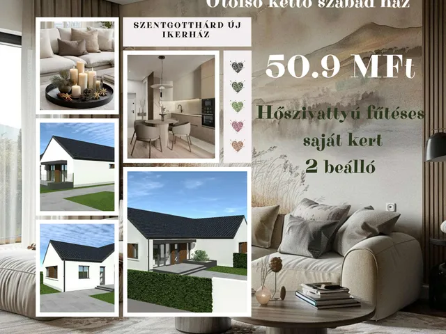 Eladó lakás Szentgotthárd, Máriaújfalu 59 nm