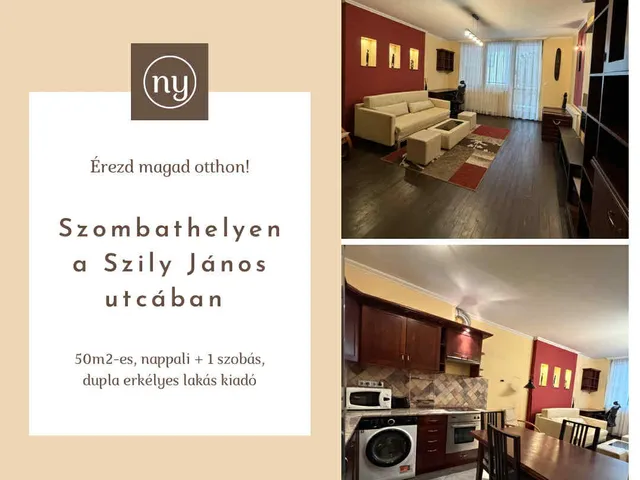 Kiadó lakás Szombathely, Belváros 50 nm