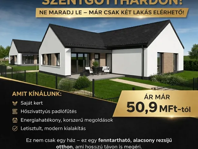 Eladó ház Szentgotthárd, Máriaújfalu 59 nm