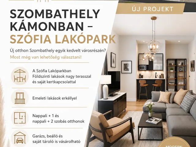 Eladó lakás Szombathely, Kámon 51 nm