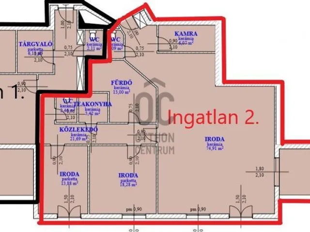 Eladó kereskedelmi és ipari ingatlan Budapest XIV. kerület, Herminamező 250 nm