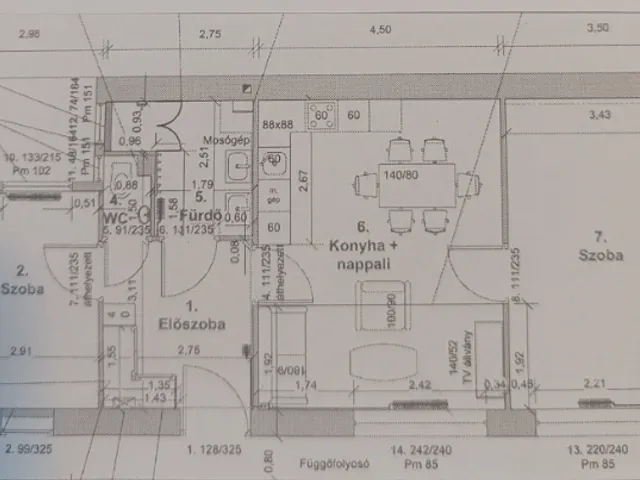 Eladó lakás Budapest XIII. kerület, Újlipótváros 77 nm