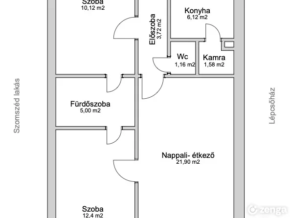Eladó lakás Nagyatád 62 nm