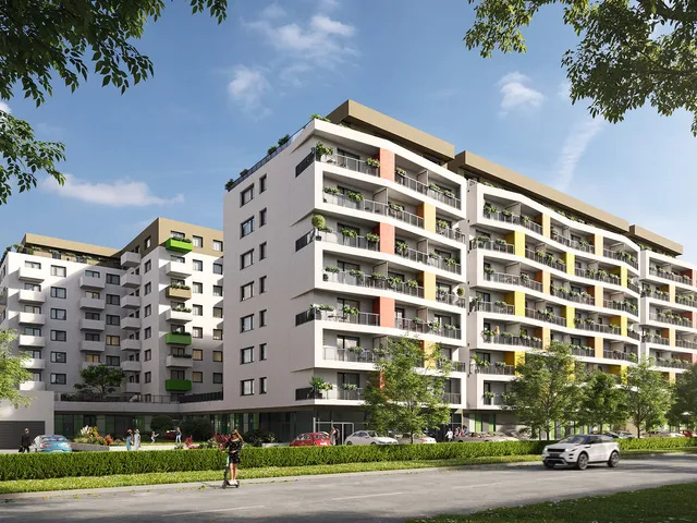 Eladó új építésű lakópark Budapest XIII. kerület 57 nm