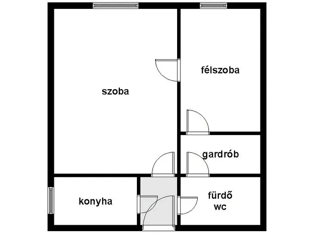 Eladó lakás Budapest XV. kerület, Pestújhely 45 nm