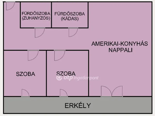 Eladó lakás Budapest XIII. kerület, Népsziget 60 nm