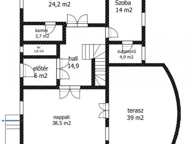 Eladó ház Budapest II. kerület, Pesthidegkút-Ófalu 270 nm