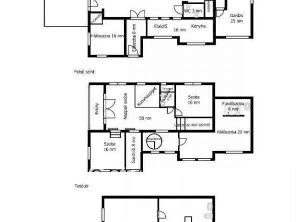 Eladó ház Budapest II. kerület, Erzsébetliget 370 nm