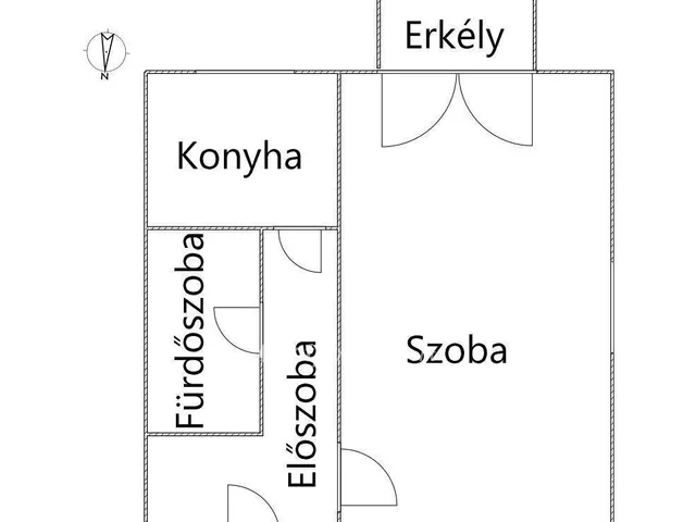 Eladó lakás Budapest III. kerület, Békásmegyer 37 nm
