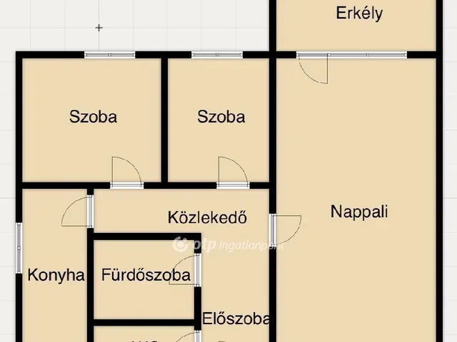 Eladó lakás Budapest III. kerület, Békásmegyer 51 nm