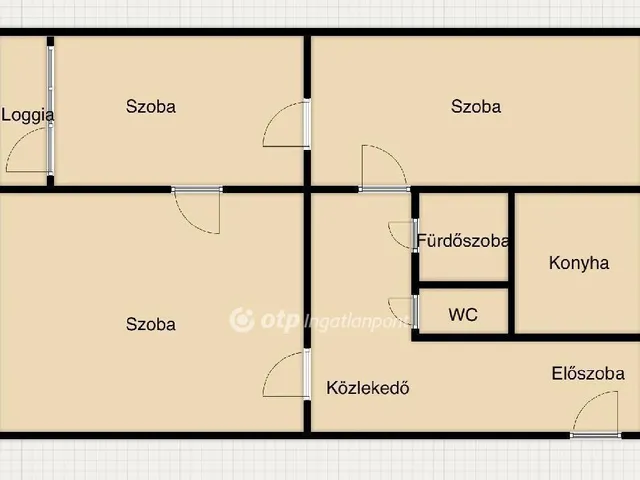 Eladó lakás Budapest XIII. kerület, Angyalföld 68 nm