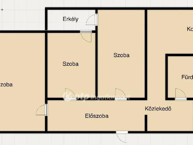 Eladó lakás Budapest XIII. kerület, Angyalföld 72 nm