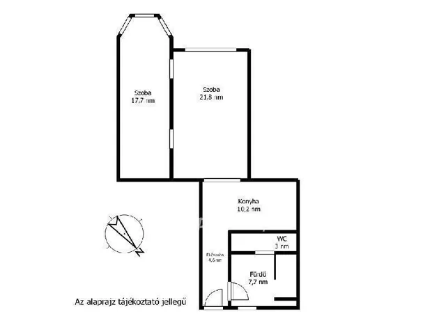 Eladó lakás Budapest XIII. kerület, Újlipótváros 65 nm
