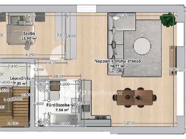 Eladó lakás Budapest III. kerület, Ürömhegy 72 nm