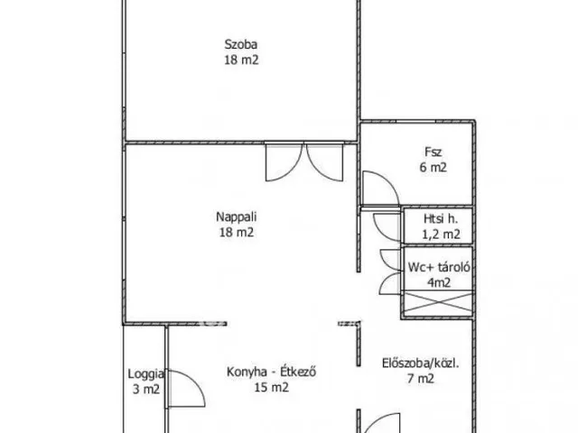 Eladó lakás Budapest IV. kerület, Újpest 71 nm