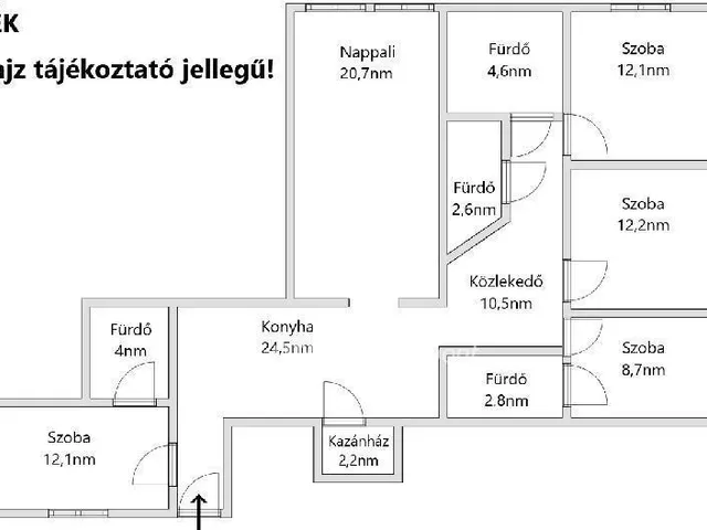 Eladó lakás Budapest XIII. kerület, Újlipótváros 117 nm