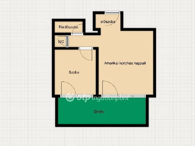 Eladó lakás Budapest III. kerület 47 nm