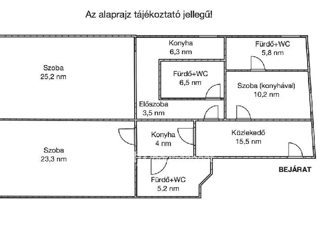 Eladó lakás Győr 105 nm