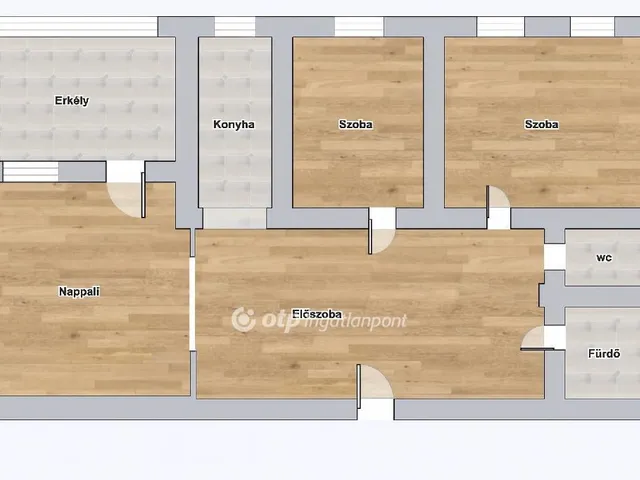 Eladó lakás Budapest IV. kerület, Káposztásmegyer 69 nm