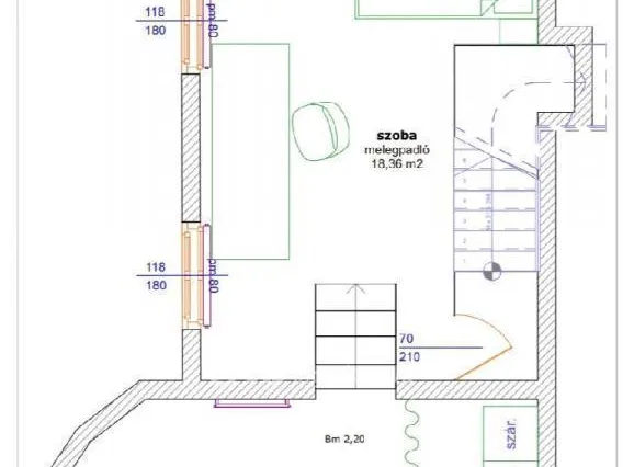 Eladó lakás Budapest II. kerület 84 nm