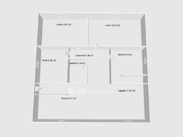 Eladó lakás Üröm 128 nm