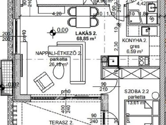 Eladó lakás Budapest III. kerület 78 nm