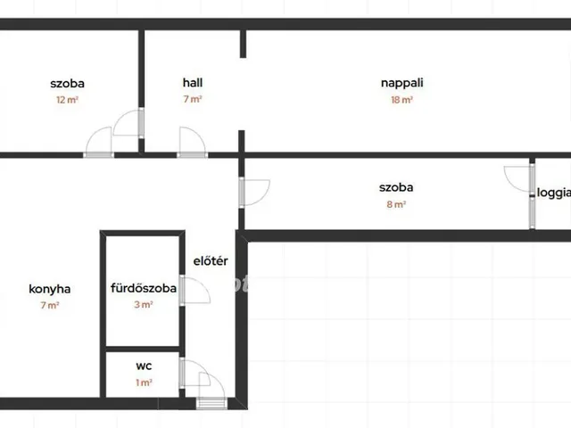 Eladó lakás Győr 62 nm