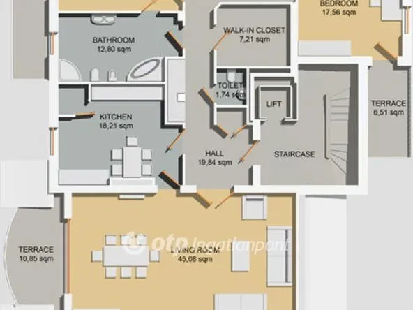 Eladó lakás Budapest XII. kerület, Kissvábhegy 253 nm