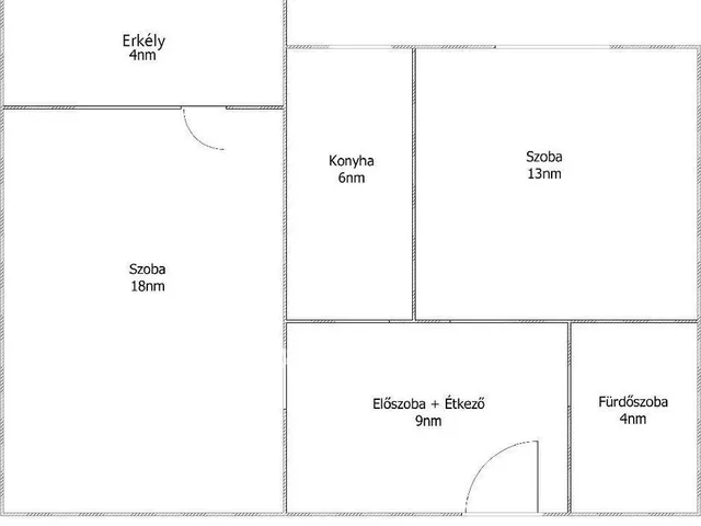 Eladó lakás Budapest III. kerület 50 nm