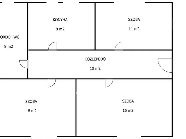 Eladó lakás Táborfalva 67 nm