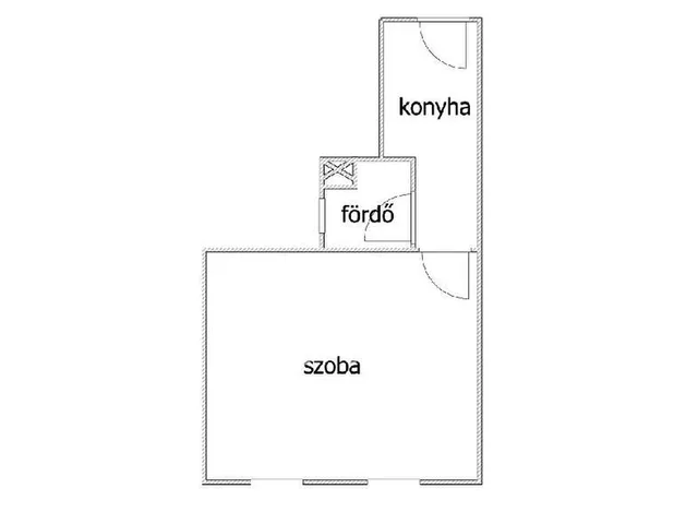 Eladó lakás Budapest XIII. kerület 33 nm