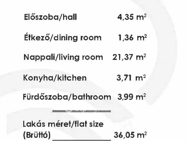 Eladó lakás Budapest XIII. kerület, Vizafogó 36 nm