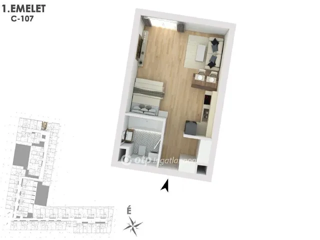 Eladó lakás Budapest XIII. kerület, Vizafogó 36 nm