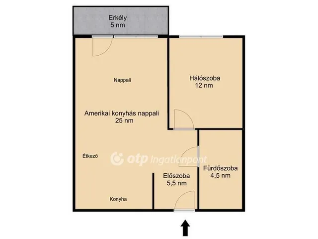 Kiadó lakás Budapest VIII. kerület 47 nm