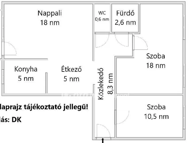 Eladó lakás Budapest XI. kerület, Gazdagrét 68 nm
