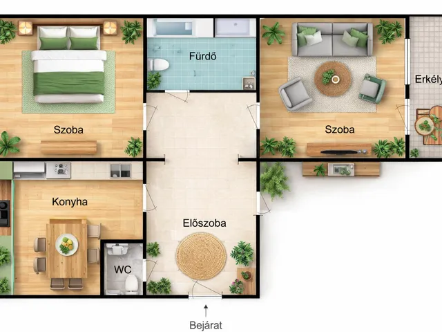 Eladó lakás Budapest XIII. kerület, Angyalföld 54 nm