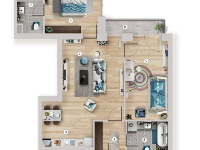 Eladó lakás Budapest XIII. kerület, Angyalföld 64 nm