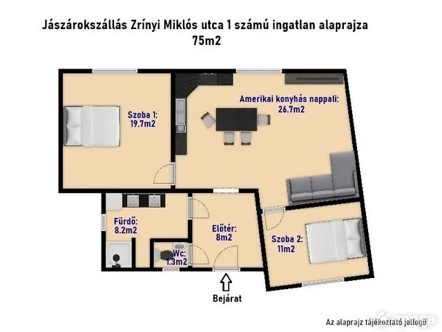 Eladó ház Jászárokszállás 75 nm