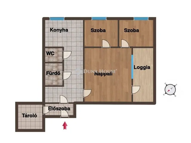 Eladó lakás Szeged 55 nm