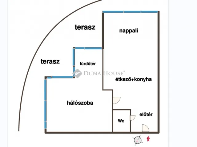 Eladó lakás Szeged 40 nm