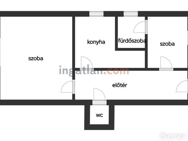 Eladó lakás Debrecen, Belváros 41 nm