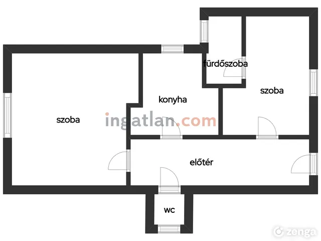 Eladó lakás Debrecen, Belváros 41 nm