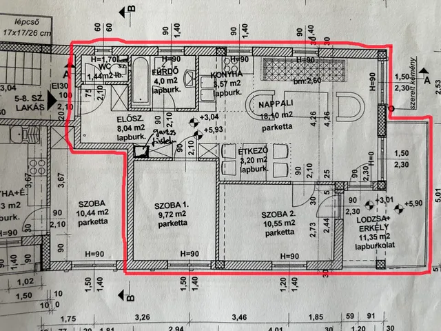 Eladó lakás Budapest XIV. kerület, Rákosfalva, Ötvenes utca 62 nm