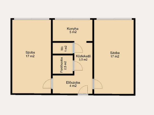 Eladó lakás Budapest XIV. kerület, Nagyzugló 50 nm