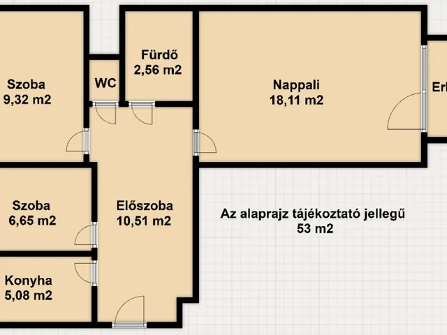 Eladó lakás Budapest XXI. kerület, Csepel Belváros 53 nm