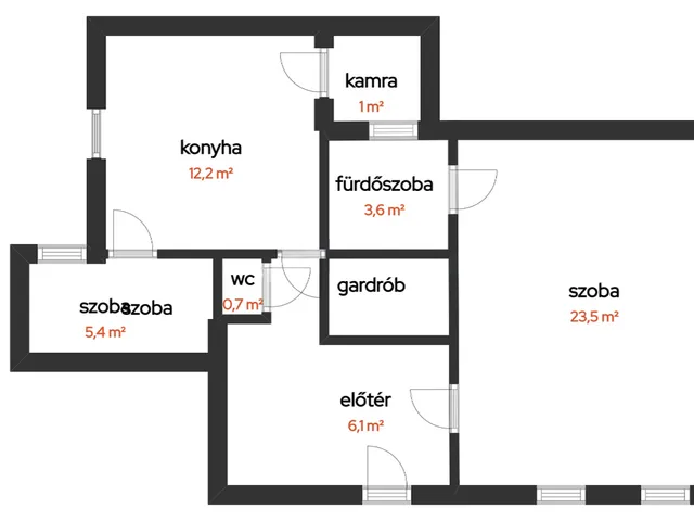 Eladó lakás Budapest V. kerület, Belváros 71 nm