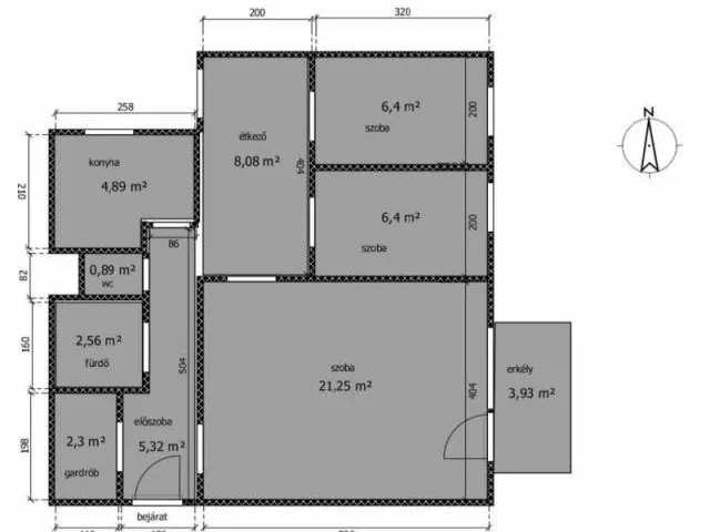 Eladó lakás Budapest XIII. kerület, Angyalföld 58 nm