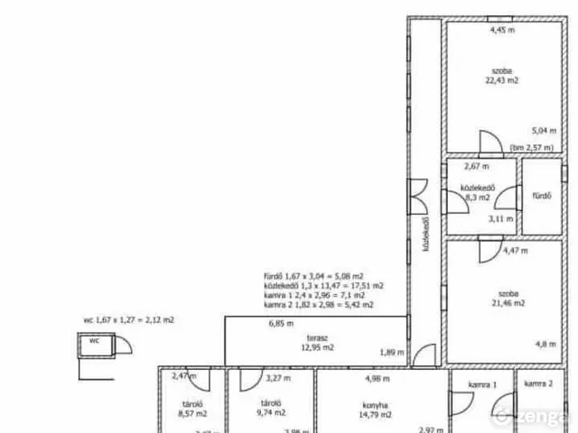 Eladó ház Békés 120 nm